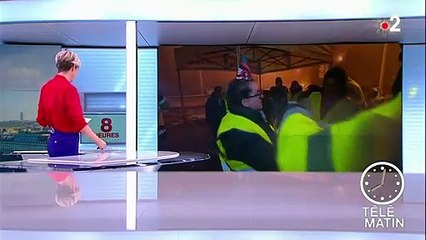 Réveillon : les "gilets jaunes" ont fêté la nouvelle année sur les ronds-points