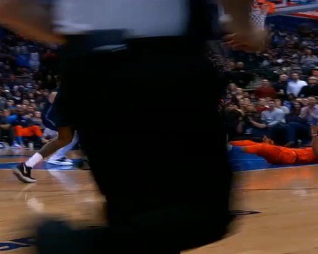 لقطة: ان بي آي: دياندريه جوردان يدّك سلّة ثاندر برميةٍ ساحقة مهولة