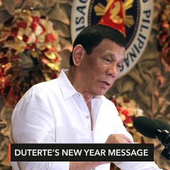 Duterte’s New Year message: Reflect, learn from past lessons