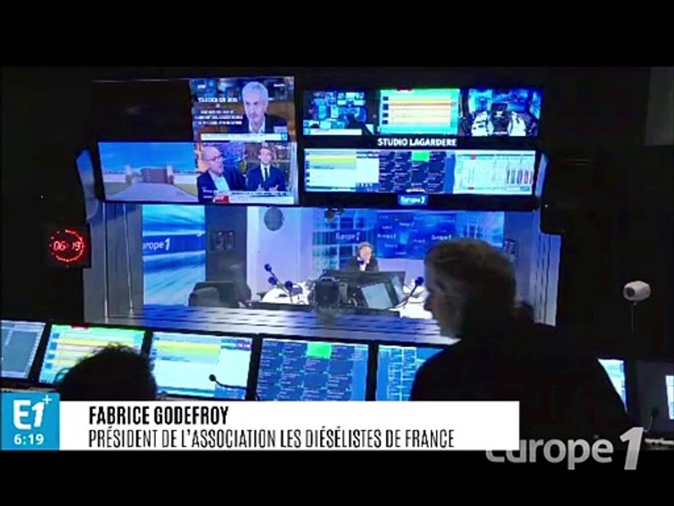 Fabrice Godefroy matinal sur la matinale d'Europe 1 - 01.01.2019