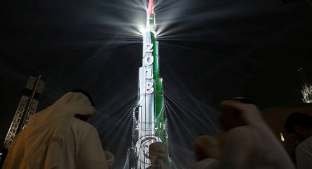 هكذا احتفلت دبي بالسنة الجديدة 2019