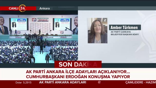 AK Parti'nin Çubuk Belediye Başkan Adayı