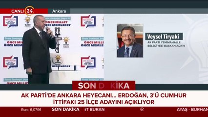 Cumhur İttifakı'nın Etimesgut Belediye Başkan Adayı