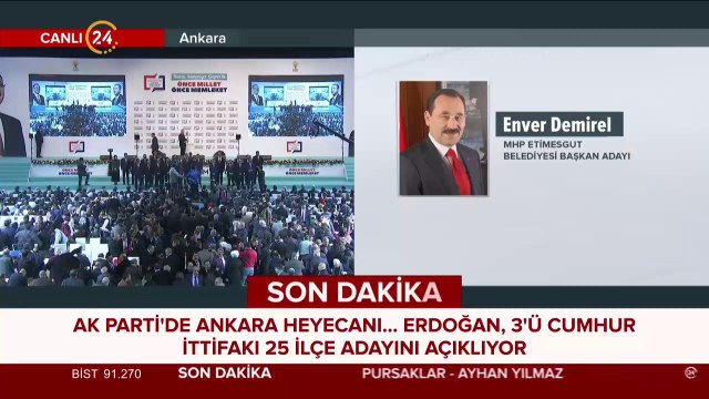 Cumhur İttifakı'nın Gölbaşı Belediye Başkan Adayı