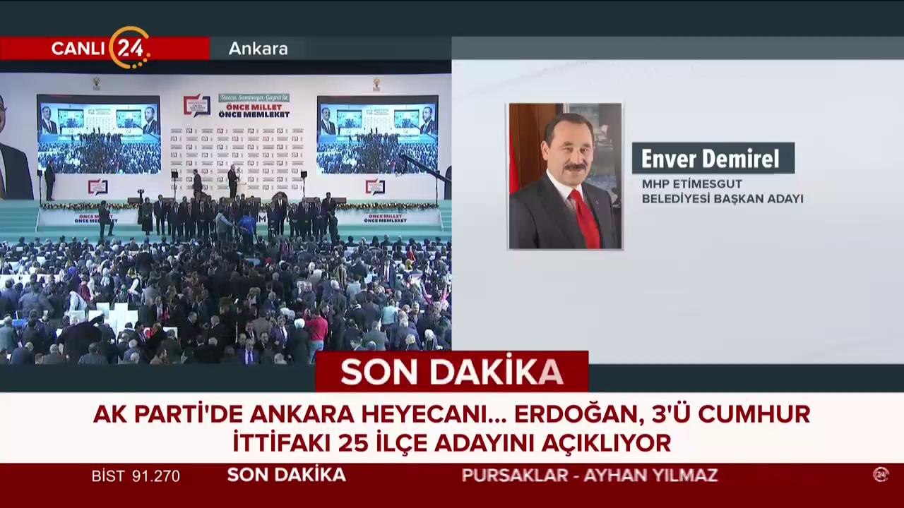 Cumhur İttifakı'nın Gölbaşı Belediye Başkan Adayı