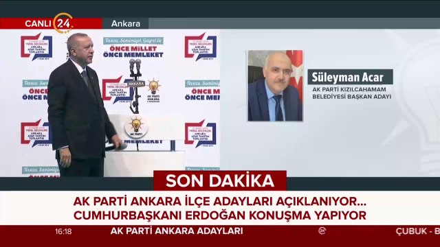 AK Parti'nin Nallıhan Belediye Başkan Adayı