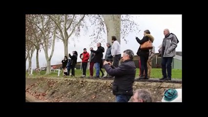 Baignade du premier janvier 2019 avec le club subaquatique de Mâcon