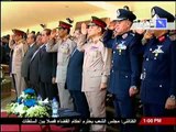 الكلية الجوية تهدي مرسي درعا وطنطاوى وعنان يحييون العلم مع الخريجين