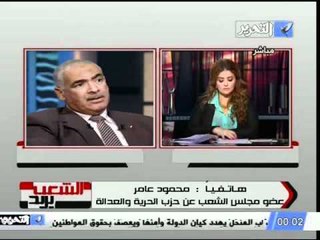 النائب الاخوانى محمود عامر قرار الدستورية لا يوجد تفسير قانوني له الا الخصومة السياسية