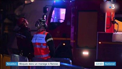 Réveillon : bloqués dans un manège à Rennes
