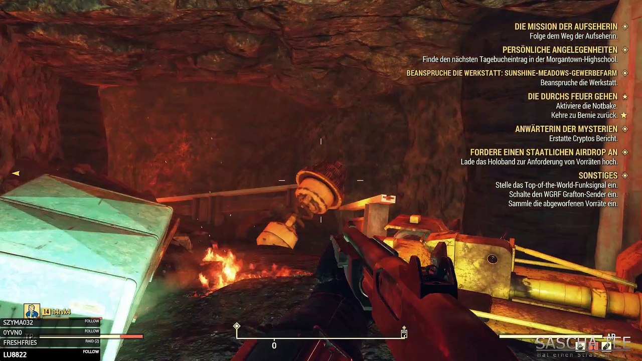 Prüfung der Feuerteufel. Fallout 76 #20.2