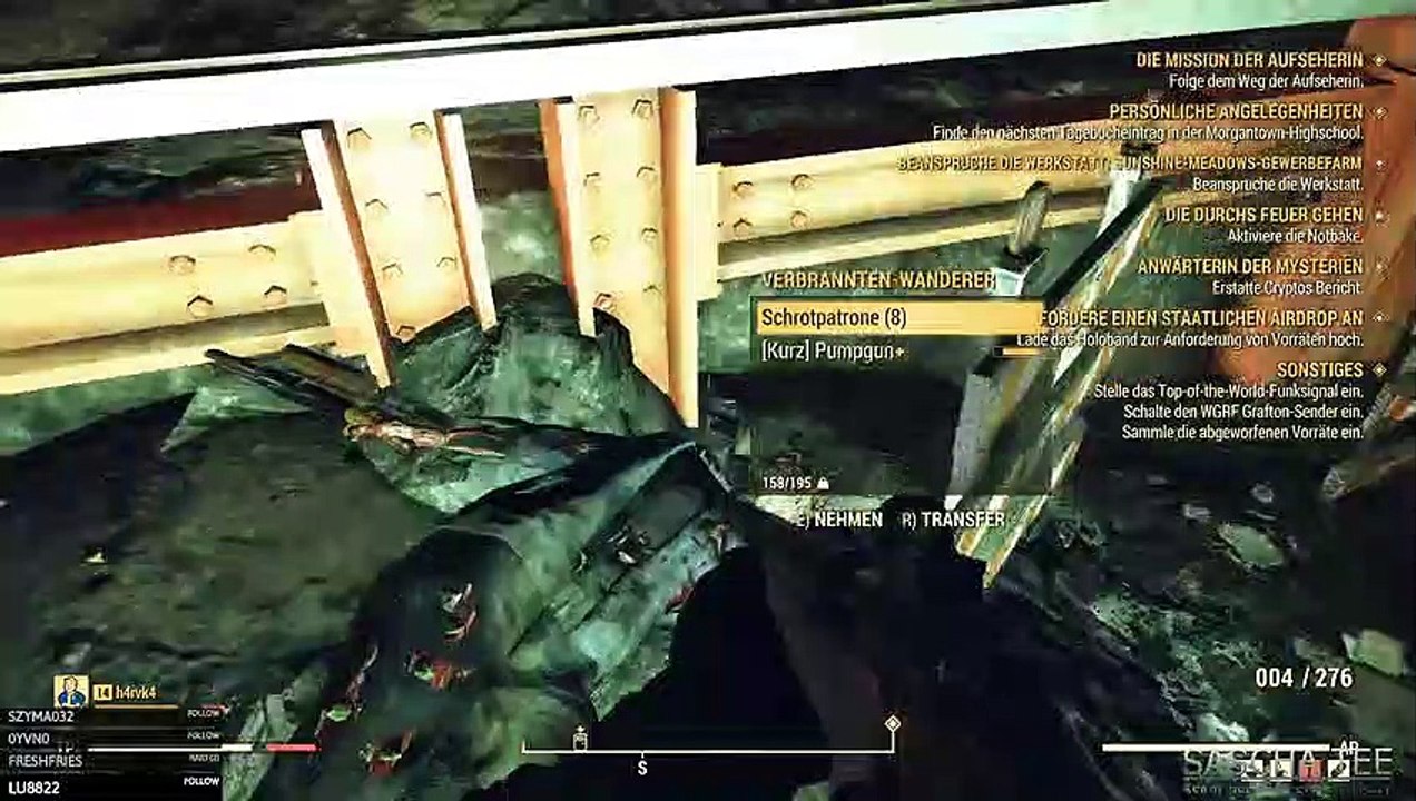 Prüfung der Feuerteufel. Fallout 76 #20.1