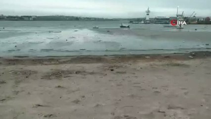 Denizde Korkunç Manzara...deniz 20 Metre Çekildi