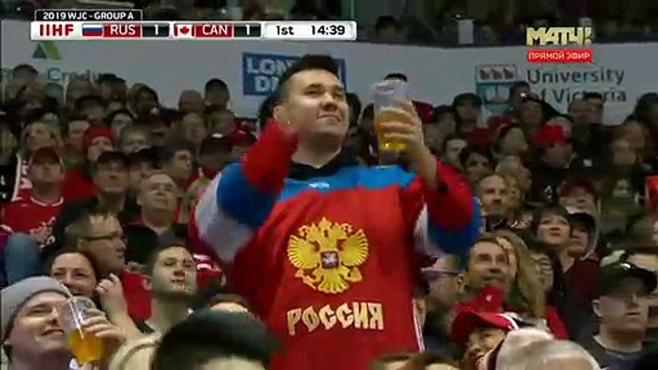 31.12.2018 ЧМ U-20. Россия - Канада - 2_1. Голы