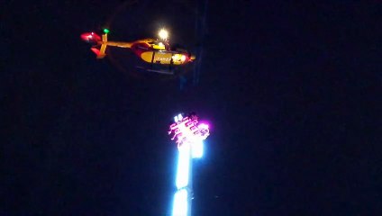 Silvester-Drama: Kirmesbesucher sitzen in 50 Meter Höhe fest