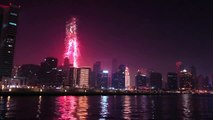 Dubai Burj Khalifa New Year 2019 Fireworks