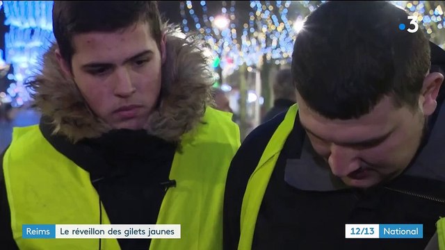 Reims : le réveillon des gilets jaunes