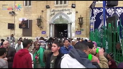 مولد الحسين كامل العدد استعدادا لليلة الختامية