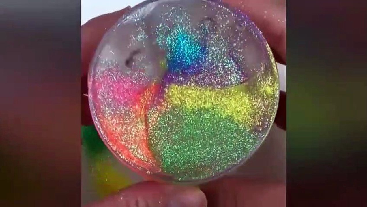Clear Slime ASMR Mixing|| The Most Satisfying Clear Slime ASMR compilations #219