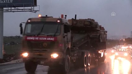Suriye Sınırına Askeri Sevkiyat