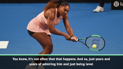 Playing Federer was the match of my career - Williams