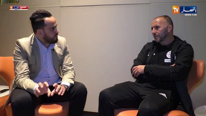 بلماضي..المنافسة لا بد منها ولدينا لاعبين سيكون لهم مستقبل كبير مع المنتخب