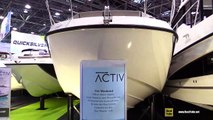 2018 Quicksilver Activ 755 Weekend Motor Boat - Walkaround - 2018 Boot Dusseldorf Boat Show