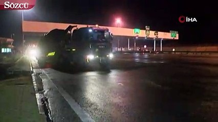 Şanlıurfa’ya askeri sevkiyat sürüyor