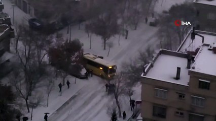 Gaziantep'te okullara kar tatili