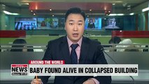 11-month-old baby boy found alive 35 hours after collapsed Russian apartment building