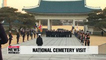 President Moon pays respects to Korea's fallen heroes to kick off 2019
