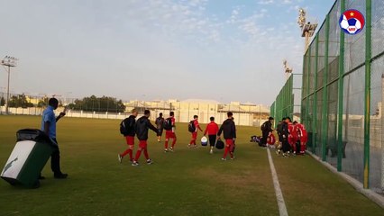 Những hình ảnh đầu tiên của ĐT Việt Nam trong chuyến tập huấn tại Qatar | VFF Channel