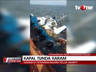 Gelombang Tinggi, Kapal Tunda Buana Superior Karam