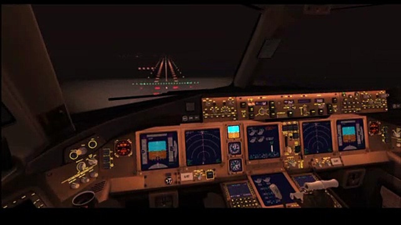 777 Foggy Landing at Edinburgh (FSX: SE)