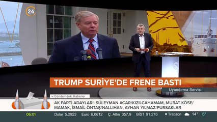 Sabah haberleri şimdi 24 TV'de