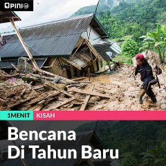 #1MENIT | Bencana Tahun Baru