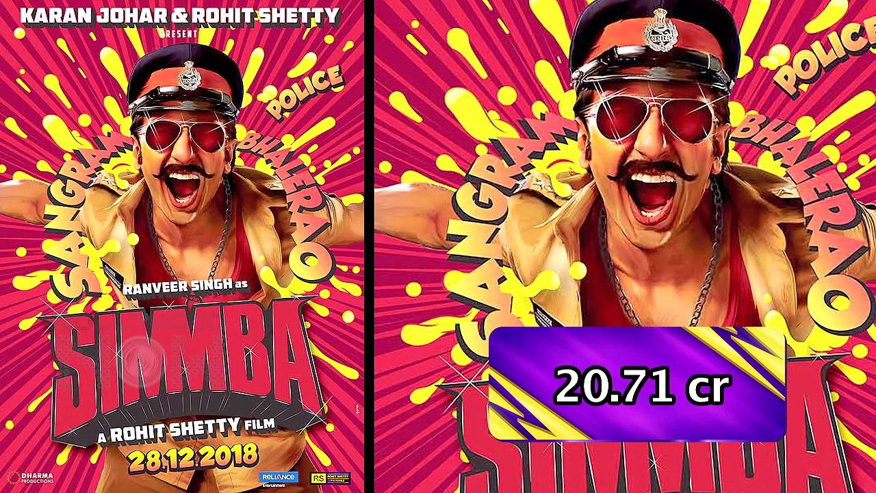 Simmba BOX OFFICE Collection | Ranveer Singh, S...