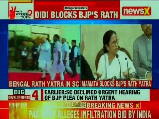 Download Video: In setback to TMC, Calcutta HC allows BJP's 'Rath Yatra' in West Bengal