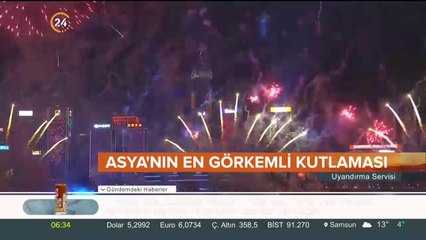 İşte dünyada yeni yıl kutlamaları