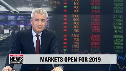 S. Korean stock markets open on first trading session of 2019