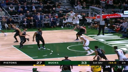 Detroit Pistons at Milwaukee Bucks Raw Recap