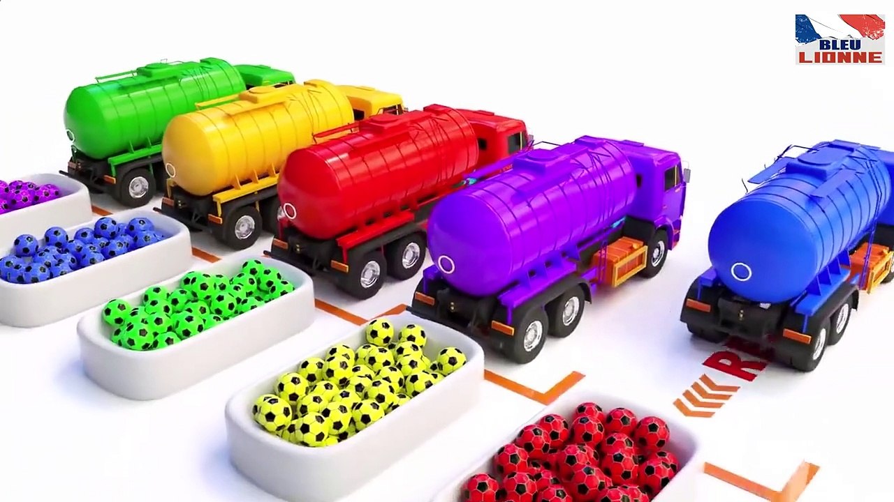 Apprendre Les Couleurs Avec Les Animaux De Transport Pour Les Enfants Couleurs Avec Des