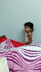 CUTE BABY ARGUING WITH MOM