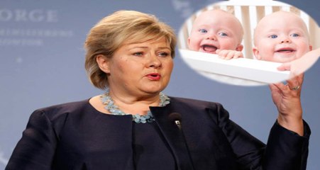 Norveç Başbakanı, Norveçlilerden En Az İki Çocuk Yapmalarını İstedi
