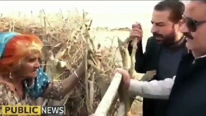 Check how Usman Buzdar is being introduced to this lady