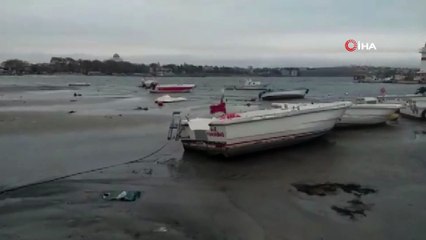 Denizde Korkunç Manzara!  Deniz 20 Metre Çekildi
