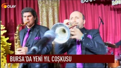 Bursa'da yeni yıl coşkusu
