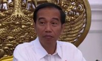 Awali 2019, Jokowi Tengok Korban Tsunami Lampung