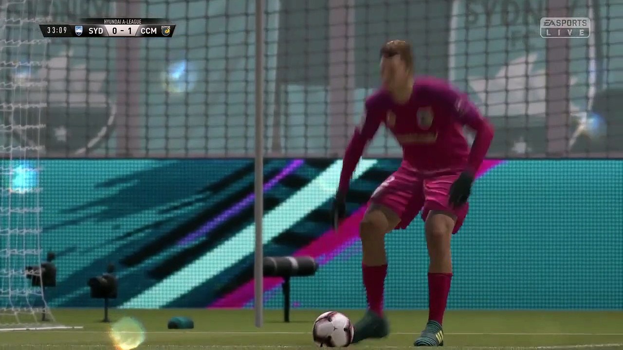 Australian A-League - Central Coast Mariners @ Sydney FC - FIFA 19 Simulation Full Game 4/1/19