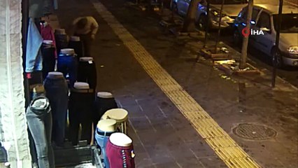 Müşteri gibi geldi, montları alıp kayıplara karıştı